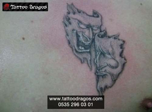 Mask Tiyatro Tattoo