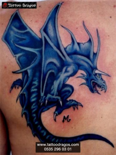 Mavi Dragon Tattoo