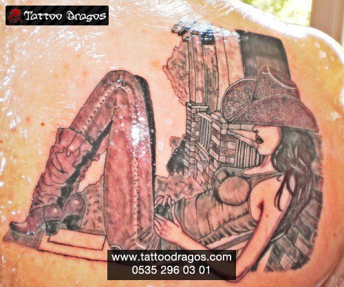 Meksika Kadın Tattoo