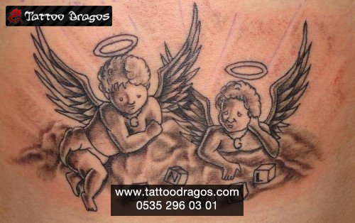 Melek Angel Tattoo