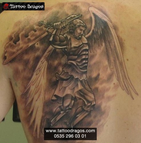 Melek Angel Tattoo