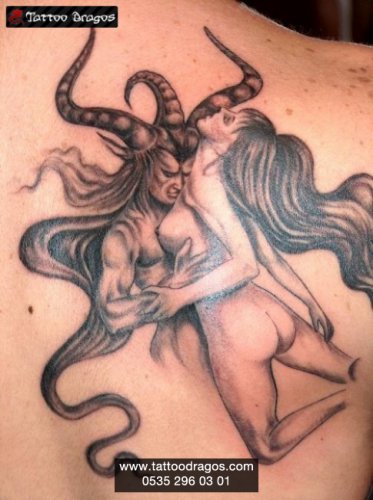 Melek Ve Şeytan Tattoo