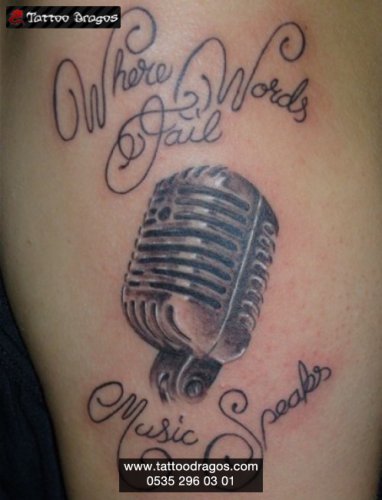 Microfon Tattoo