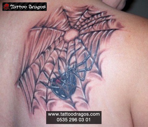 Örümcek Ağı Tattoo