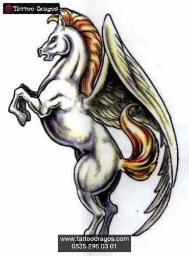 Pegasus Kanatlı At
