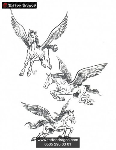 Pegasus Kanatlı At