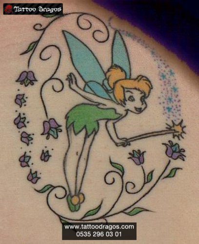 Peri Cartoon Tattoo