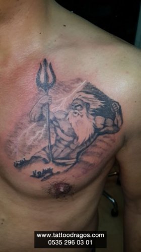 Poseidon Tattoo 