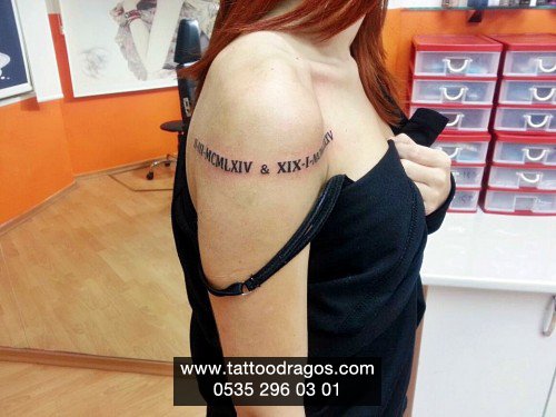 Roma Rakam Tattoo