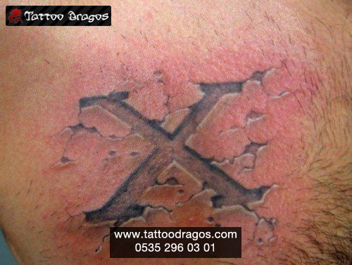 Roma Rakamı - X Tattoo