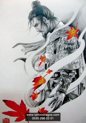 Samuray Dövme Modeli