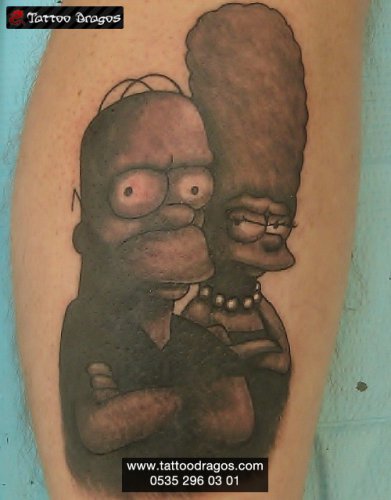 Simpsonlar Tattoo