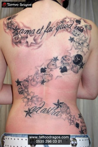 Sırt Tattoo