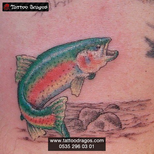 Somon Balığı Tattoo