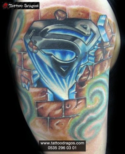 Superman Tattoo