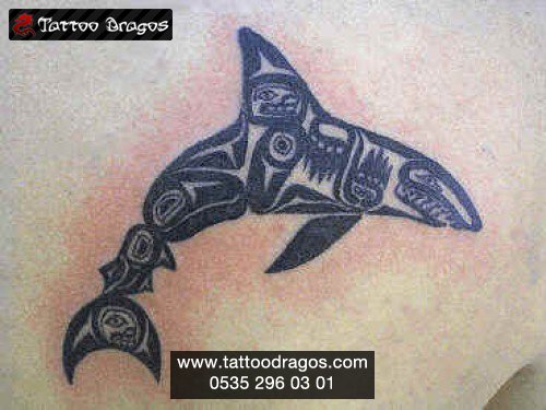 Tribal Balık Tattoo