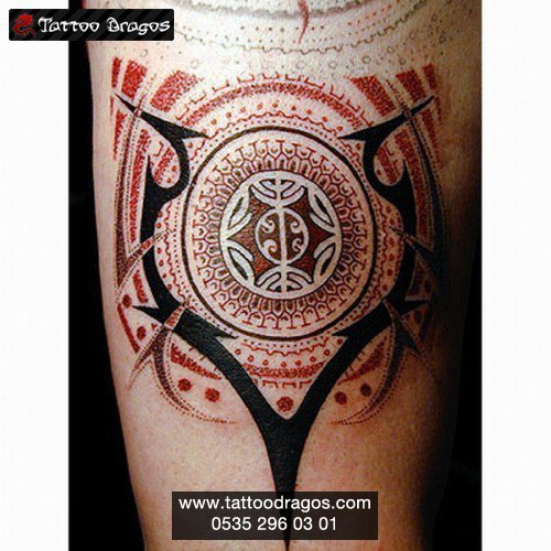 Tribal Buda Tattoo