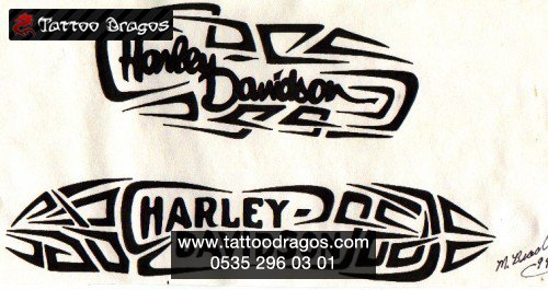 Tribal Harley Davidson