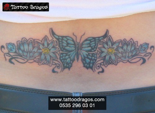 Tribal Kelebek Tattoo