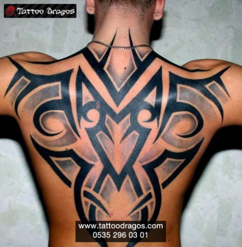 Trİbal Sirt Tattoo