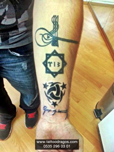 Türk Simgeleri Tattoo