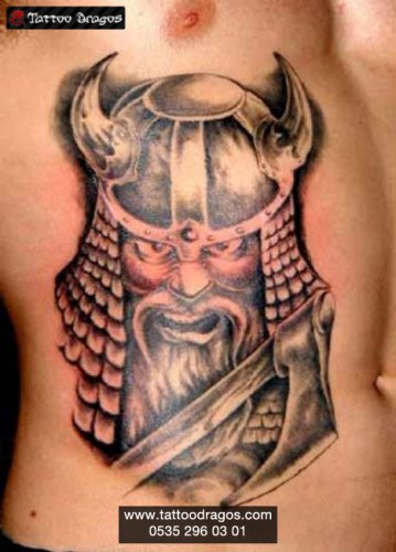 Wiking Savaşçı Tattoo