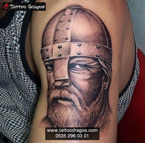 Wiking Savaşçı Tattoo