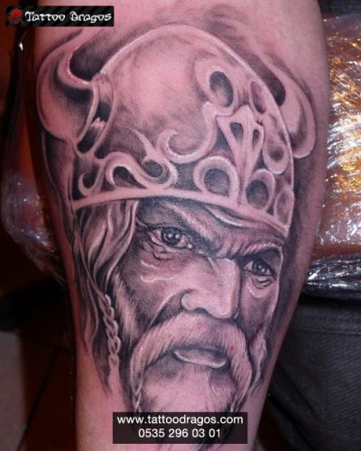 Wiking Savaşçı Tattoo