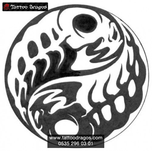 Ying Yang Tribal