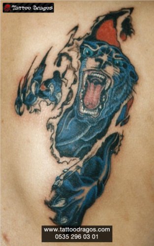 Yırtık Puma Tattoo