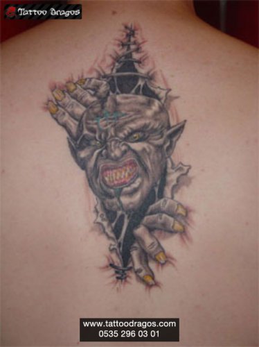 Yırtık Şeytan Tattoo