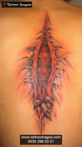 Yırtık Yara Tattoo