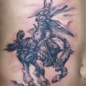 Atlı Savaşçı Tattoo
