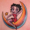 Ay Kız Yıldız Tattoo