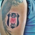 Beşiktaş Amblem Tattoo