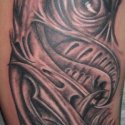 Biomechanic Tribal Tattoo