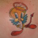 Carton Tweety Tattoo