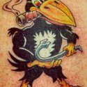 Cartoon Karga Tattoo