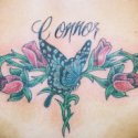 Çiçek Kelebek Tattoo