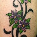 Çiçek Tribal Tattoo