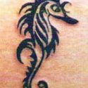Deniz Atı Tribal Tattoo