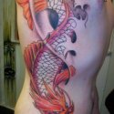 Dragon Balık Tattoo