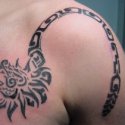 Dragon Ejderha Tribal Tattoo