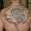 Dragon Gölgeli Tattoo