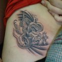 Dragon Gölgeli Tattoo