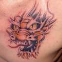 Dragon Kafası Tattoo