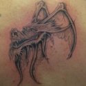 Dragon Kafası Tattoo