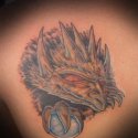 Dragon Kafası Tattoo
