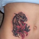 Dragon Lotus Tattoo