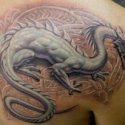 Dragon Renkli Tattoo